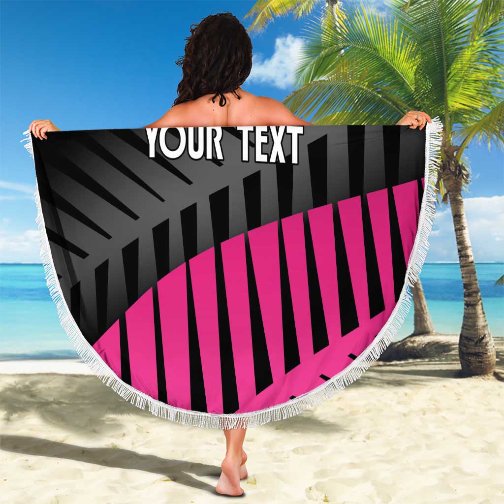 New Zealand Silver Fern Rugby Custom Beach Blanket 2025 All Black Go Champions - Aussie Hoodie