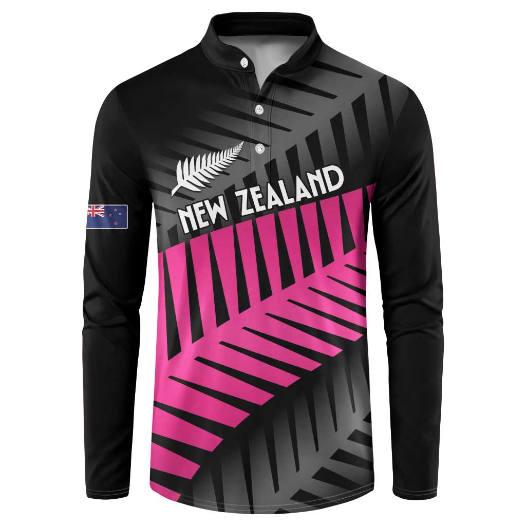 New Zealand Silver Fern Rugby Custom Button Sweatshirt 2025 All Black Go Champions - Aussie Hoodie