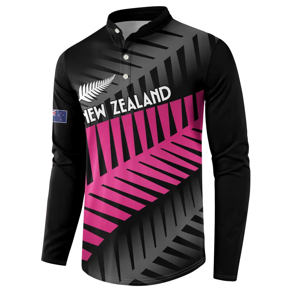 New Zealand Silver Fern Rugby Custom Button Sweatshirt 2025 All Black Go Champions - Aussie Hoodie