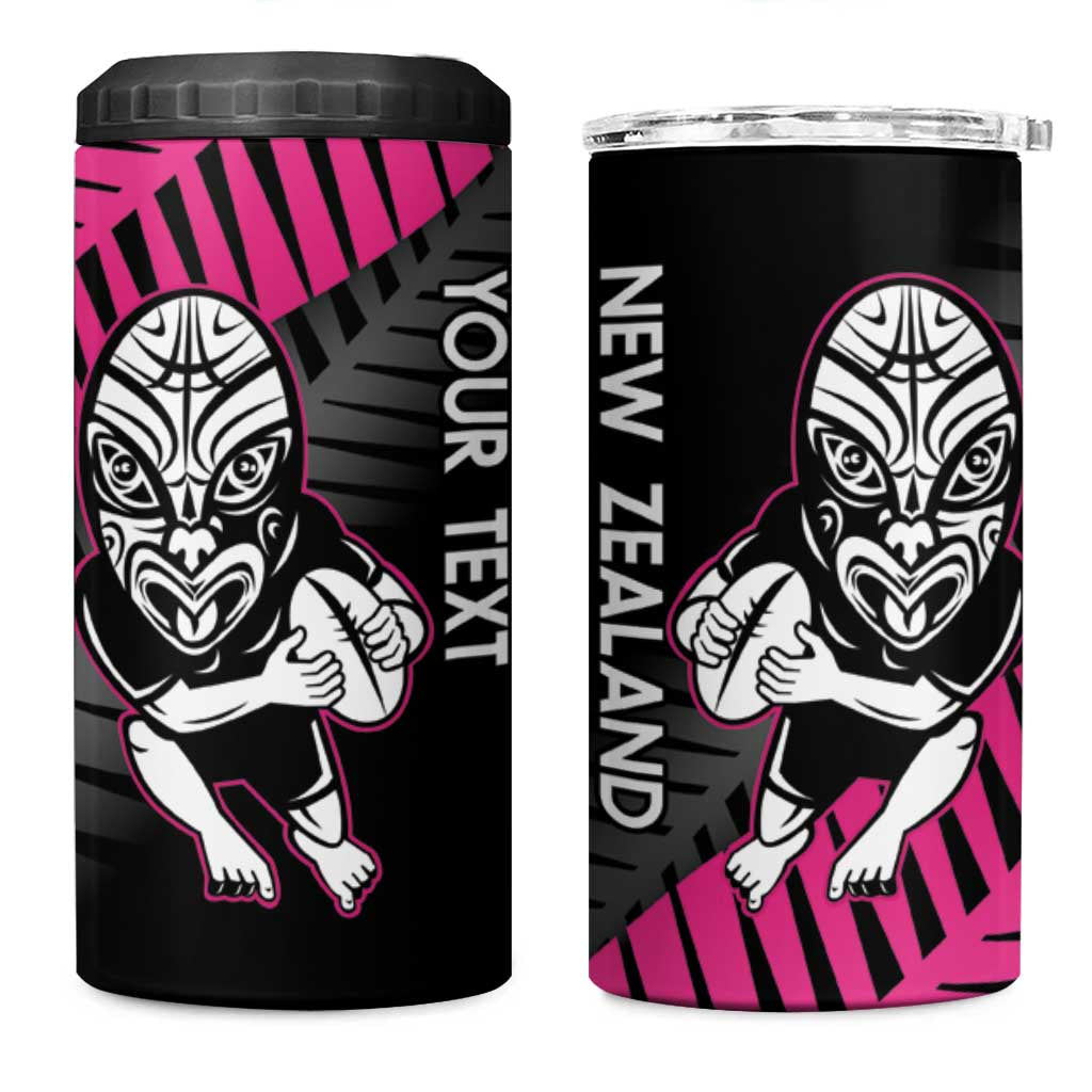 New Zealand Silver Fern Rugby Custom 4 in 1 Can Cooler Tumbler 2025 All Black Go Champions - Aussie Hoodie