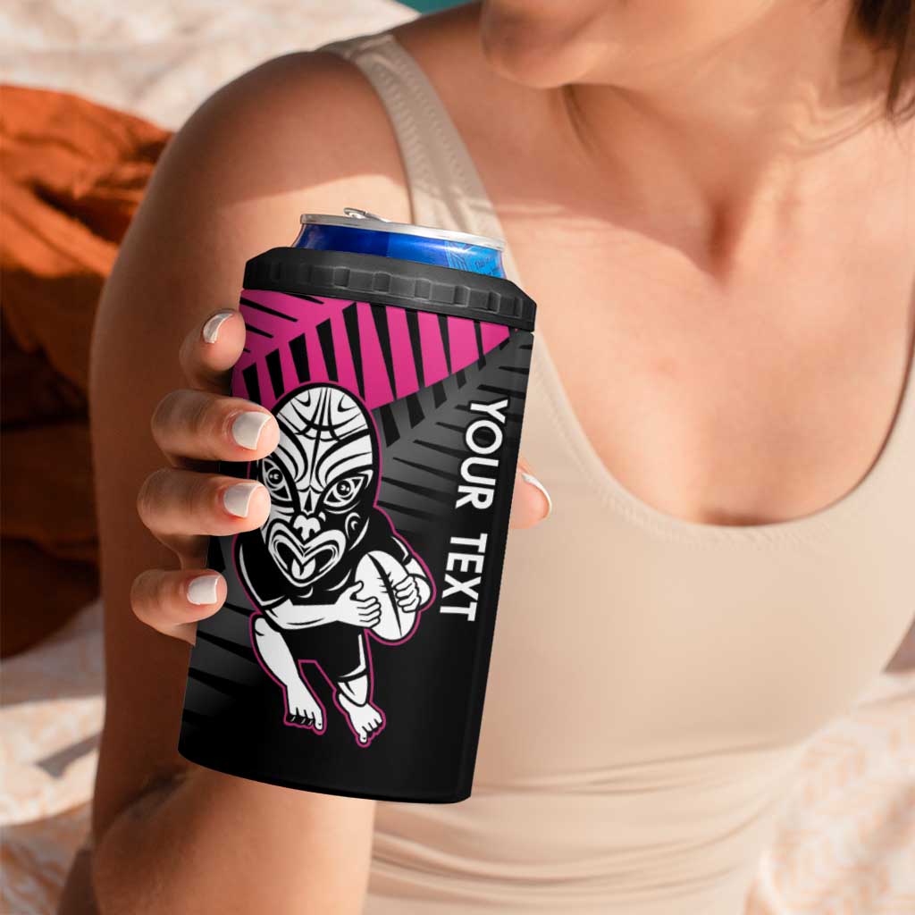 New Zealand Silver Fern Rugby Custom 4 in 1 Can Cooler Tumbler 2025 All Black Go Champions - Aussie Hoodie