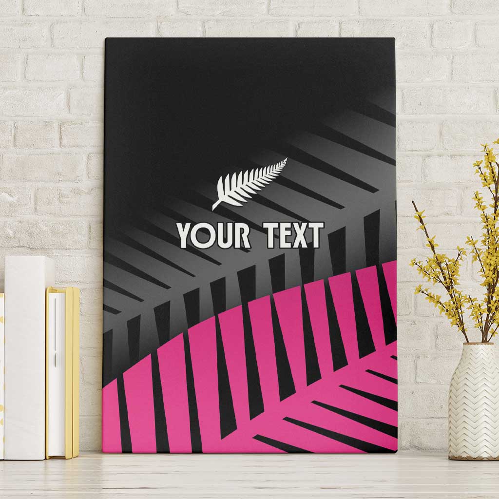 New Zealand Silver Fern Rugby Custom Canvas Wall Art 2025 All Black Go Champions - Aussie Hoodie