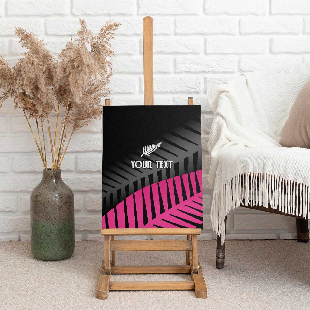 New Zealand Silver Fern Rugby Custom Canvas Wall Art 2025 All Black Go Champions - Aussie Hoodie