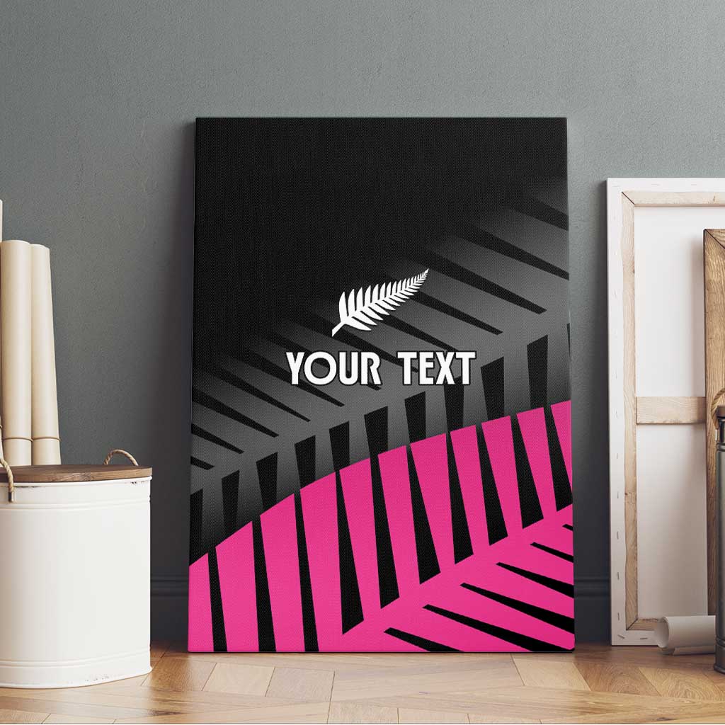 New Zealand Silver Fern Rugby Custom Canvas Wall Art 2025 All Black Go Champions - Aussie Hoodie