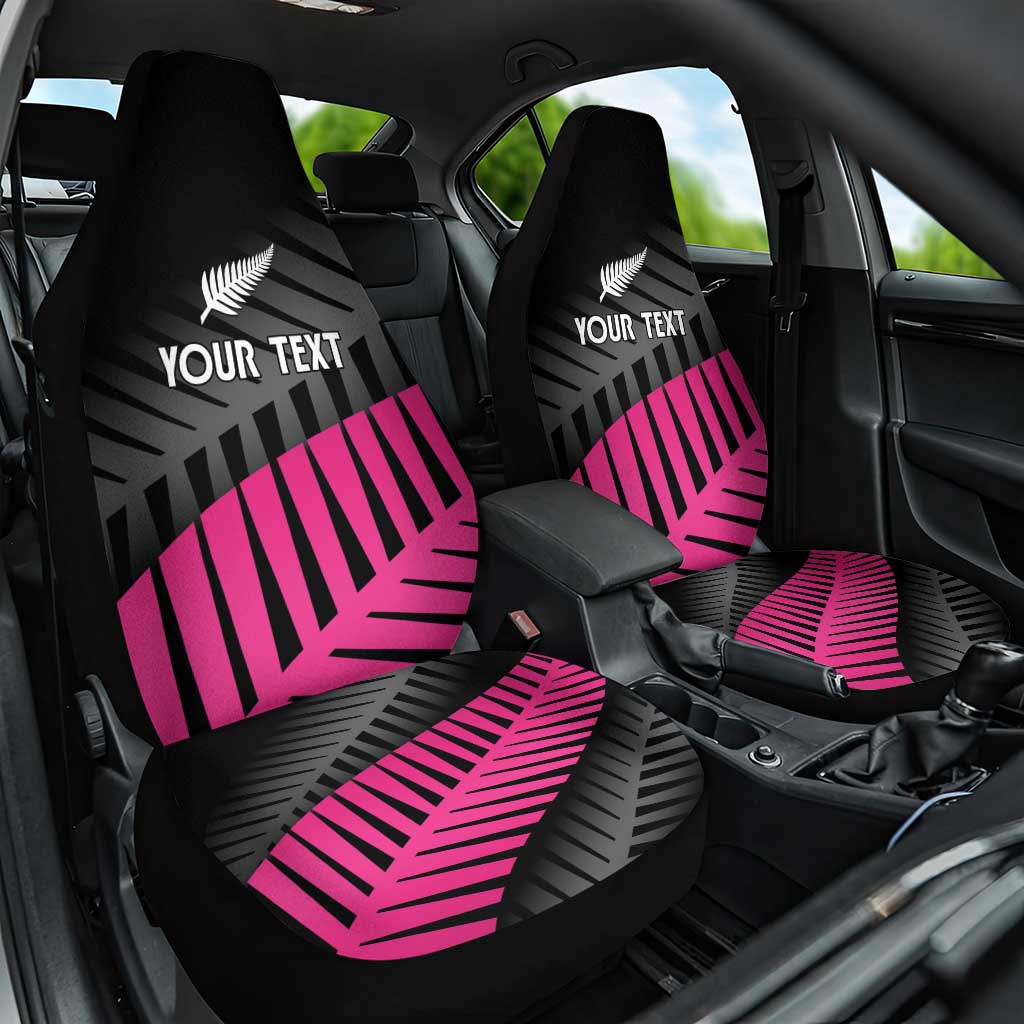 New Zealand Silver Fern Rugby Custom Car Seat Cover 2025 All Black Go Champions - Aussie Hoodie