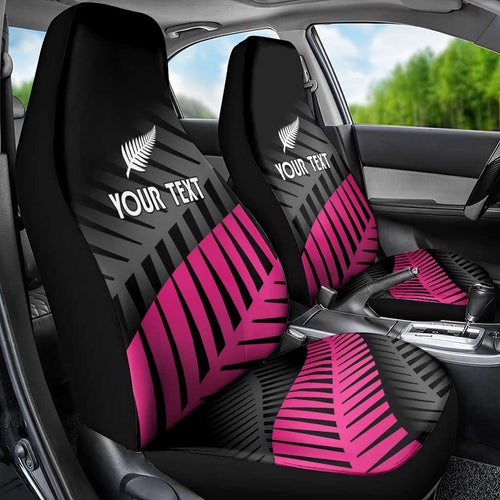 New Zealand Silver Fern Rugby Custom Car Seat Cover 2025 All Black Go Champions - Aussie Hoodie