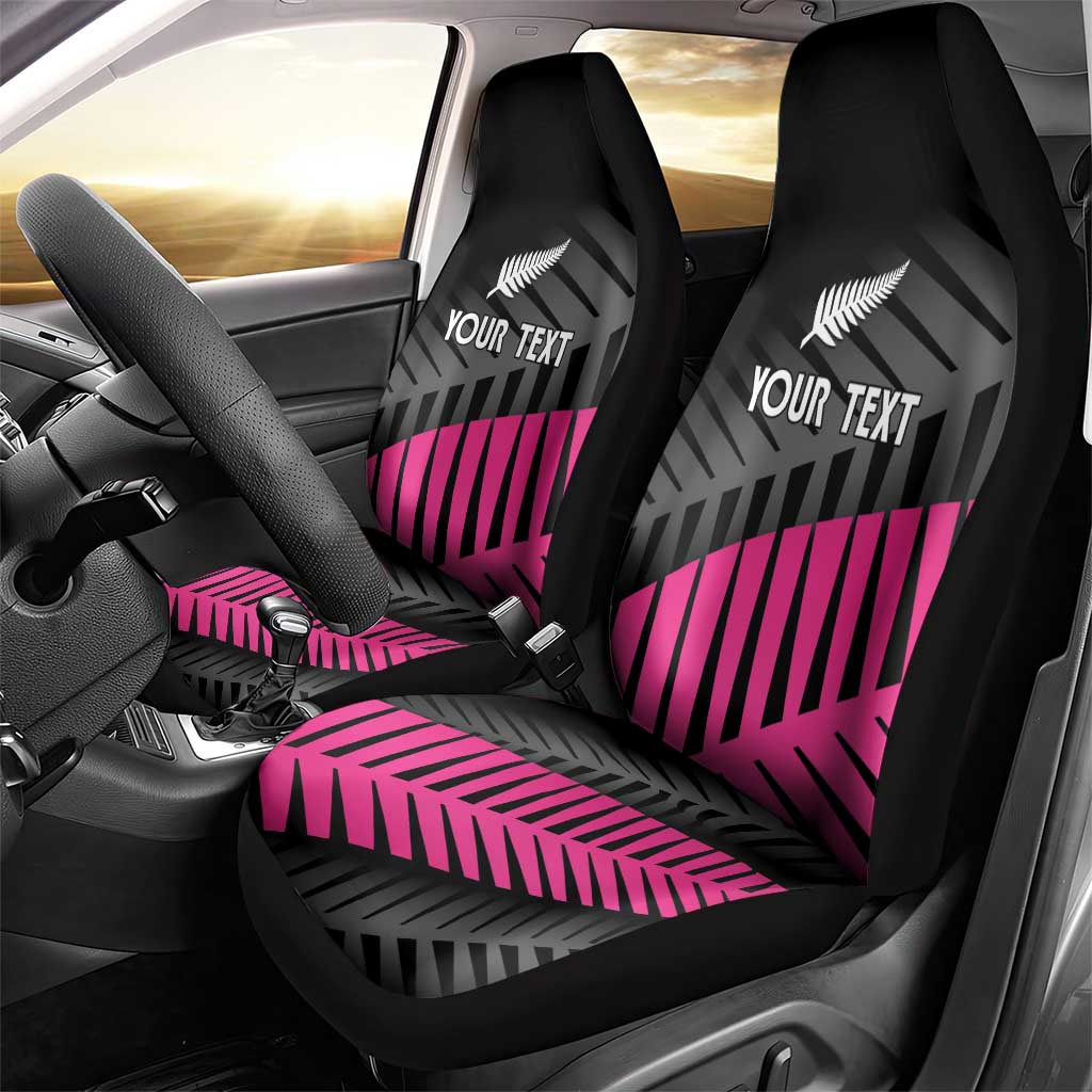 New Zealand Silver Fern Rugby Custom Car Seat Cover 2025 All Black Go Champions - Aussie Hoodie