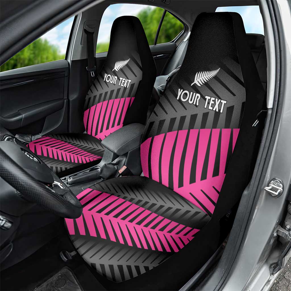 New Zealand Silver Fern Rugby Custom Car Seat Cover 2025 All Black Go Champions - Aussie Hoodie