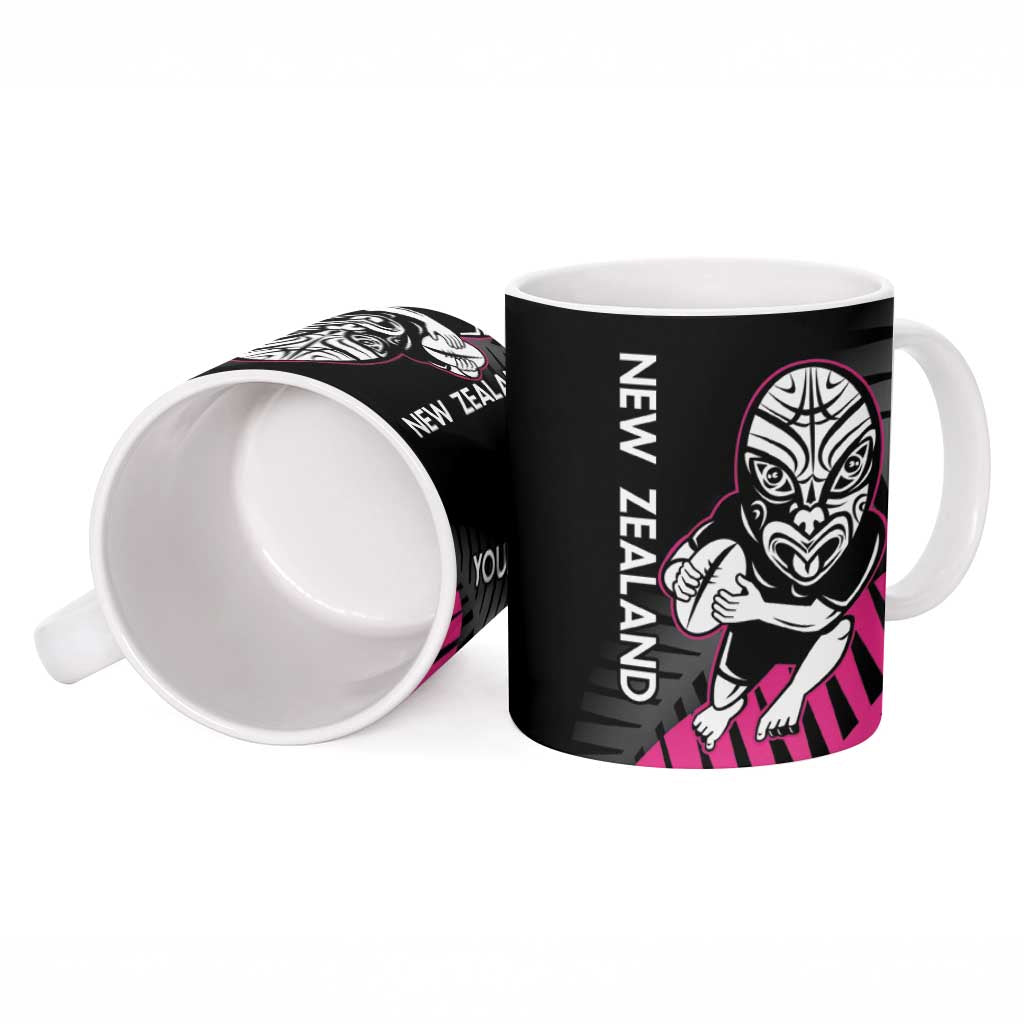 New Zealand Silver Fern Rugby Custom Ceramic Mug 2025 All Black Go Champions - Aussie Hoodie