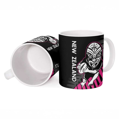 New Zealand Silver Fern Rugby Custom Ceramic Mug 2025 All Black Go Champions - Aussie Hoodie