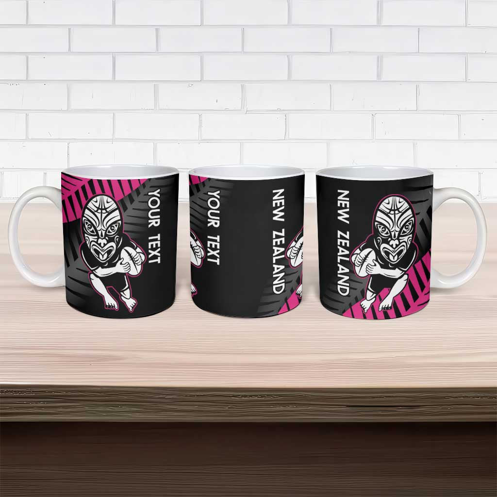 New Zealand Silver Fern Rugby Custom Ceramic Mug 2025 All Black Go Champions - Aussie Hoodie