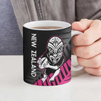 New Zealand Silver Fern Rugby Custom Ceramic Mug 2025 All Black Go Champions - Aussie Hoodie