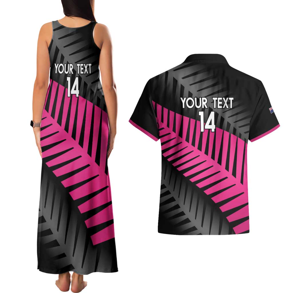 New Zealand Silver Fern Rugby Custom Couples Matching Tank Maxi Dress and Hawaiian Shirt 2025 All Black Go Champions - Aussie Hoodie