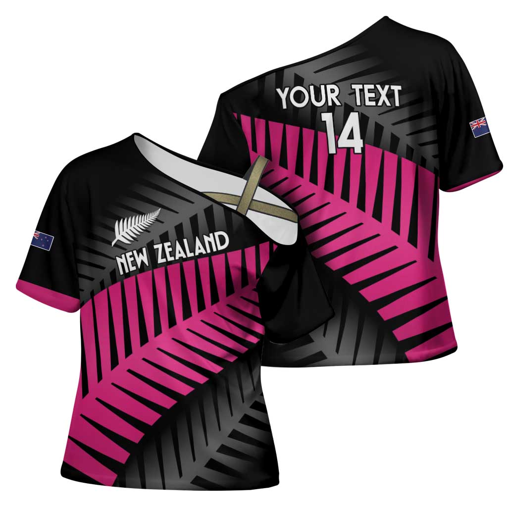 New Zealand Silver Fern Rugby Custom Cross Shoulder Shirt 2025 All Black Go Champions - Aussie Hoodie