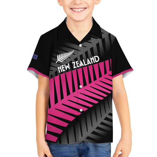 New Zealand Silver Fern Rugby Custom Family Matching Off The Shoulder Long Sleeve Dress and Hawaiian Shirt 2025 All Black Go Champions - Aussie Hoodie