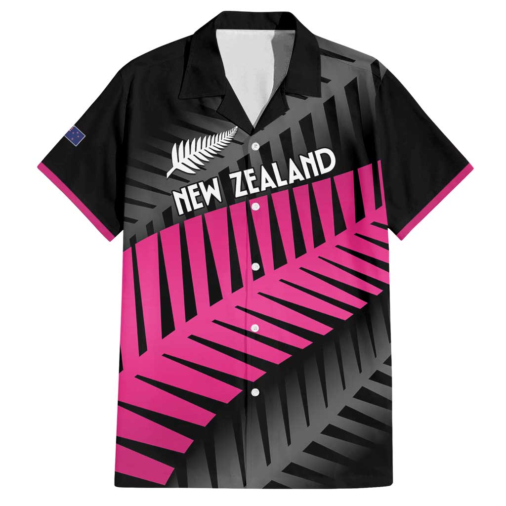 New Zealand Silver Fern Rugby Custom Family Matching Off Shoulder Short Dress and Hawaiian Shirt 2025 All Black Go Champions - Aussie Hoodie