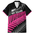 New Zealand Silver Fern Rugby Custom Family Matching Off Shoulder Short Dress and Hawaiian Shirt 2025 All Black Go Champions - Aussie Hoodie