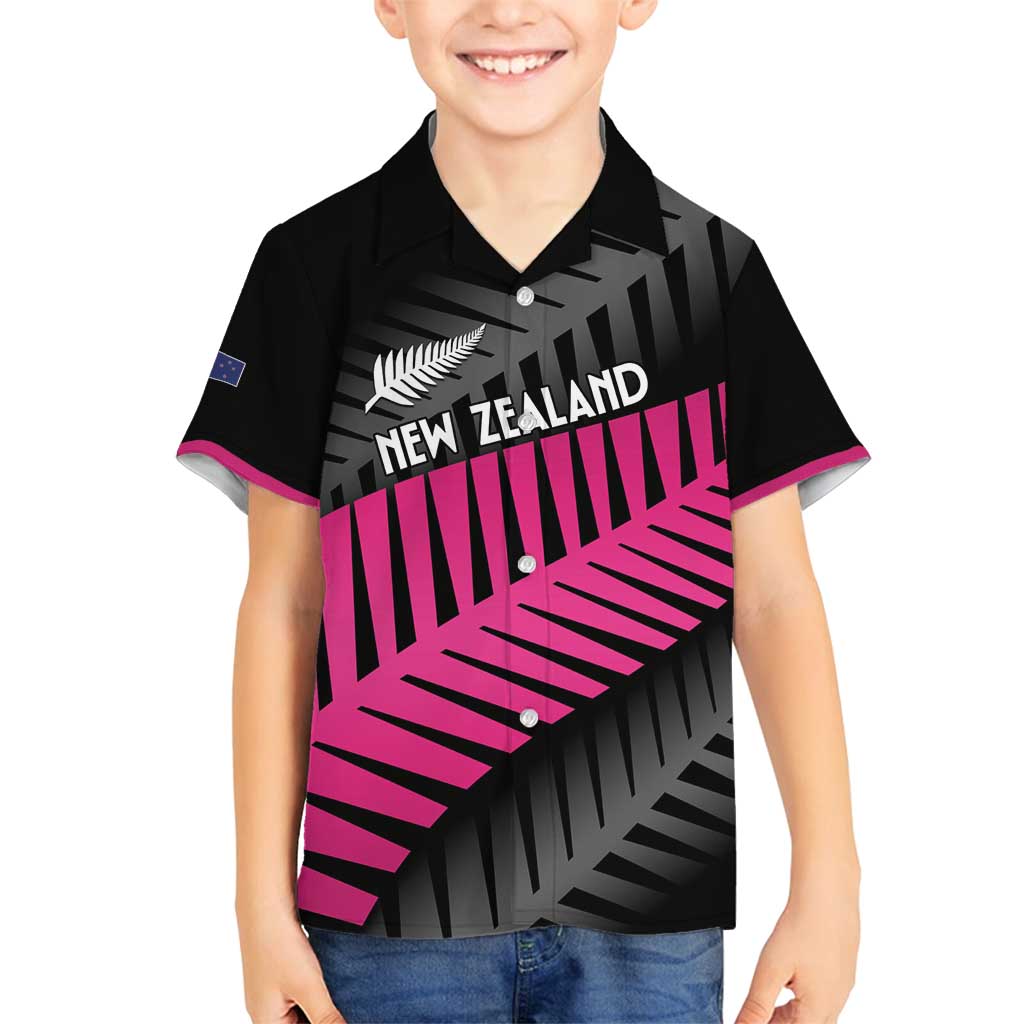 New Zealand Silver Fern Rugby Custom Family Matching Off Shoulder Short Dress and Hawaiian Shirt 2025 All Black Go Champions - Aussie Hoodie