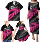 New Zealand Silver Fern Rugby Custom Family Matching Puletasi and Hawaiian Shirt 2025 All Black Go Champions - Aussie Hoodie