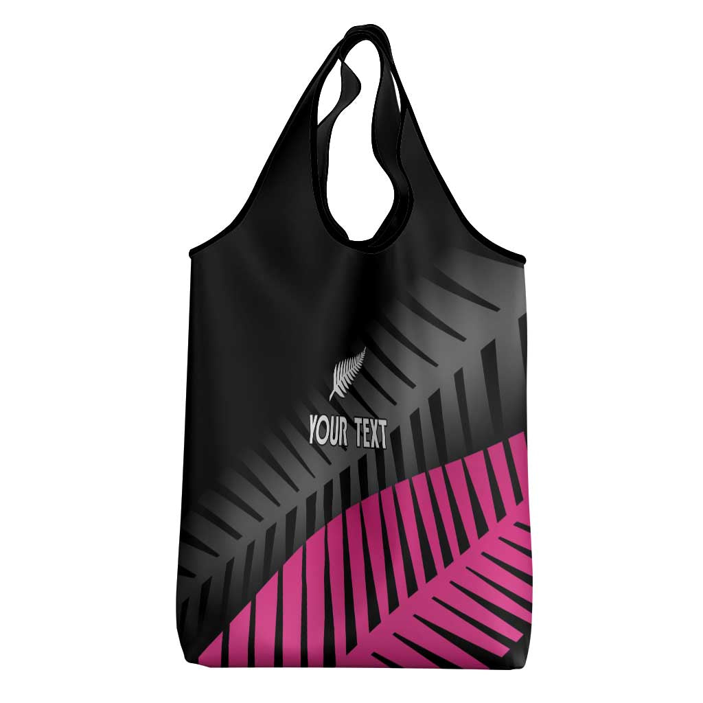 New Zealand Silver Fern Rugby Custom Grocery Bag 2025 All Black Go Champions - Aussie Hoodie