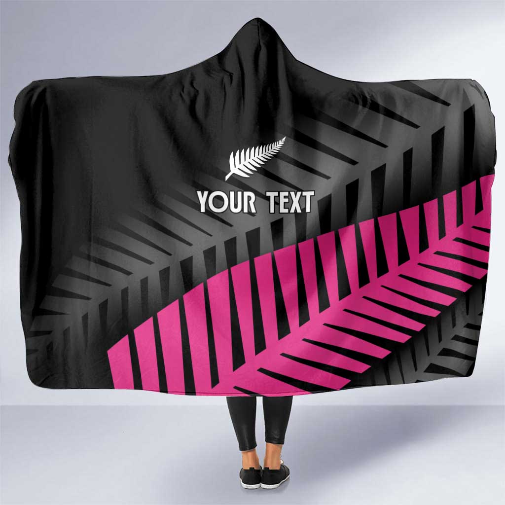 New Zealand Silver Fern Rugby Custom Hooded Blanket 2025 All Black Go Champions - Aussie Hoodie