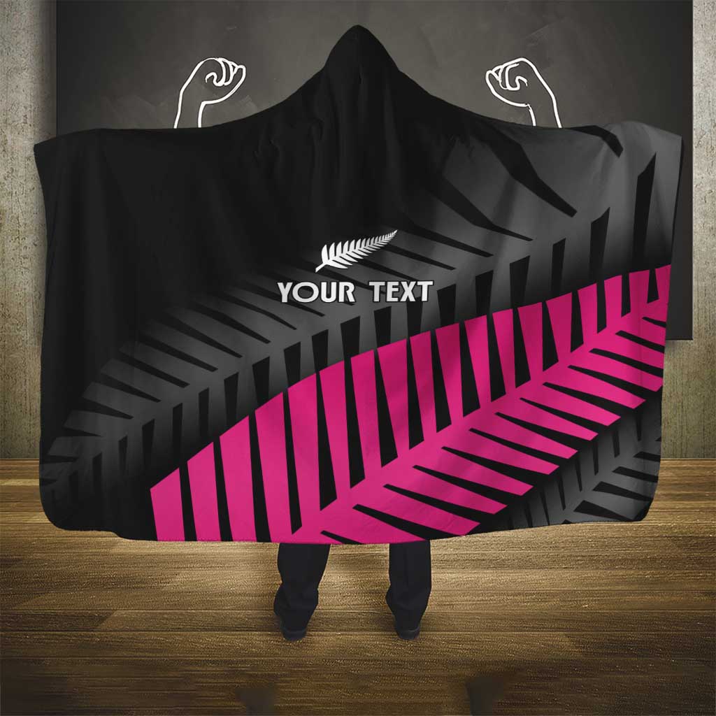 New Zealand Silver Fern Rugby Custom Hooded Blanket 2025 All Black Go Champions - Aussie Hoodie