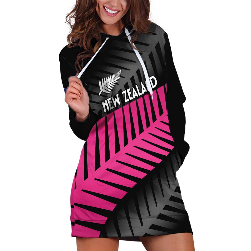 New Zealand Silver Fern Rugby Custom Hoodie Dress 2025 All Black Go Champions - Aussie Hoodie