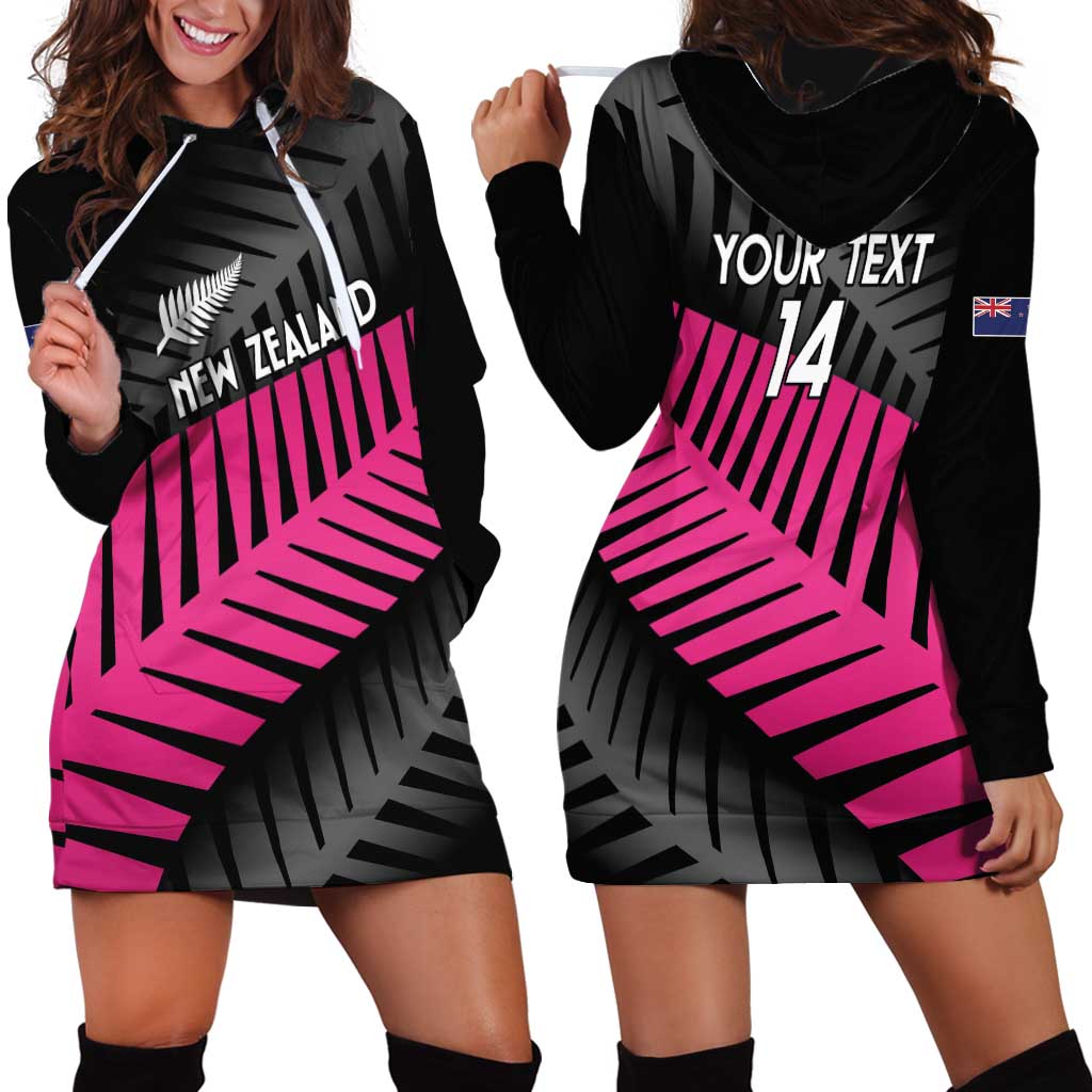 New Zealand Silver Fern Rugby Custom Hoodie Dress 2025 All Black Go Champions - Aussie Hoodie