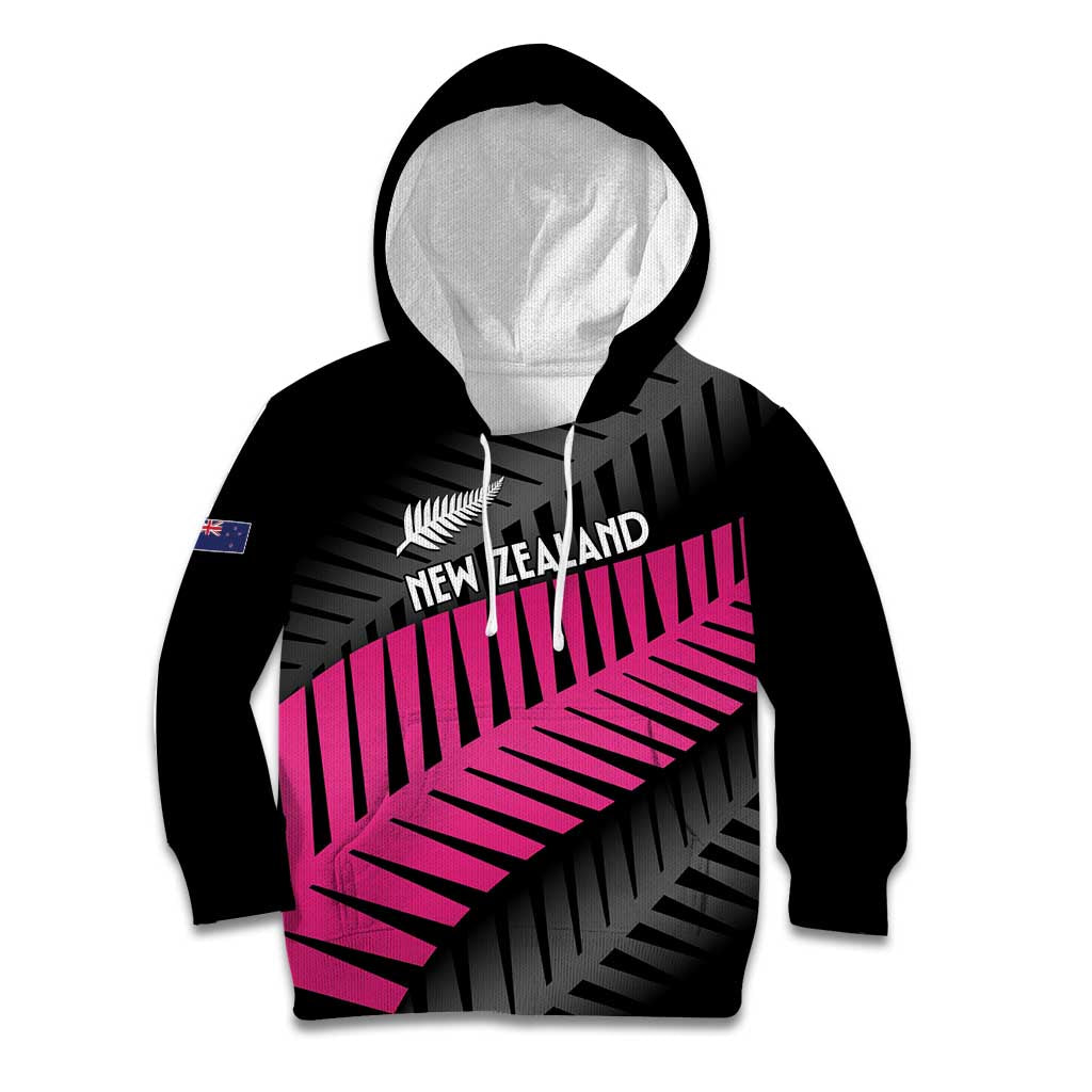 New Zealand Silver Fern Rugby Custom Kid Hoodie 2025 All Black Go Champions - Aussie Hoodie