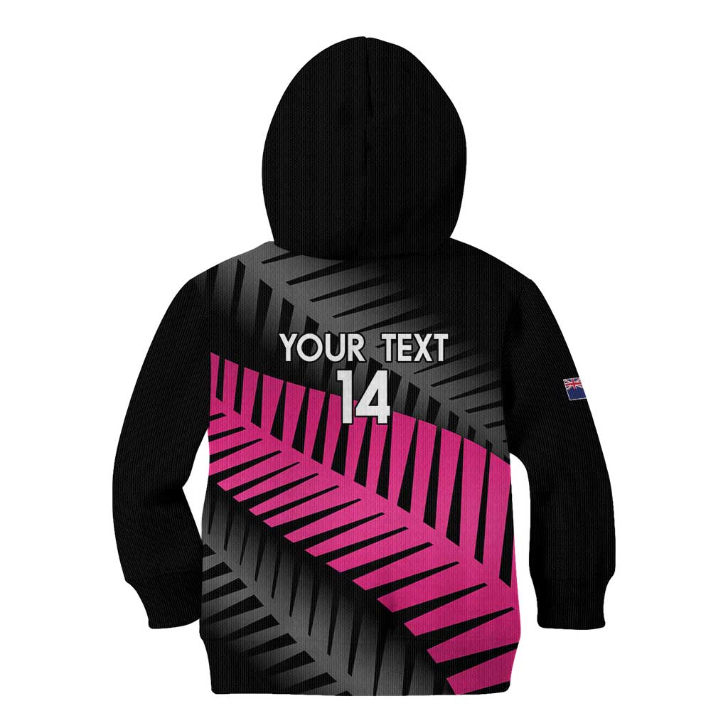 New Zealand Silver Fern Rugby Custom Kid Hoodie 2025 All Black Go Champions - Aussie Hoodie