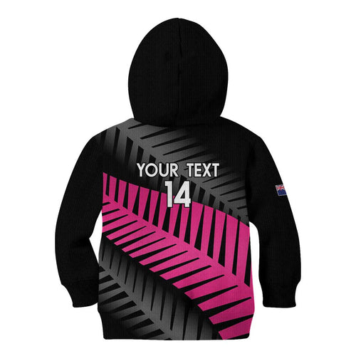 New Zealand Silver Fern Rugby Custom Kid Hoodie 2025 All Black Go Champions - Aussie Hoodie