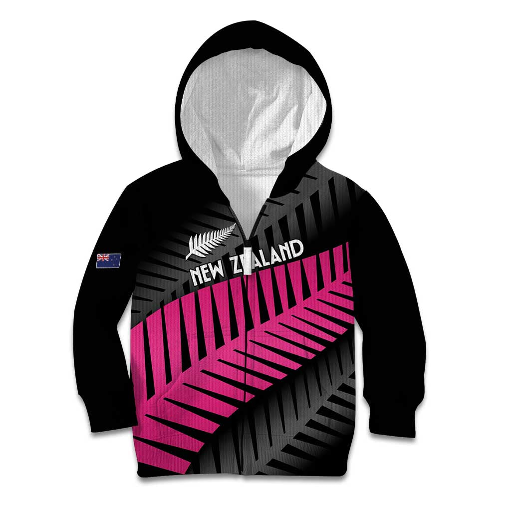 New Zealand Silver Fern Rugby Custom Kid Hoodie 2025 All Black Go Champions - Aussie Hoodie
