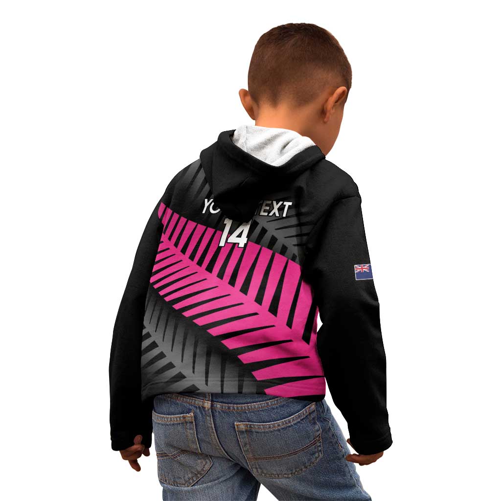 New Zealand Silver Fern Rugby Custom Kid Hoodie 2025 All Black Go Champions - Aussie Hoodie
