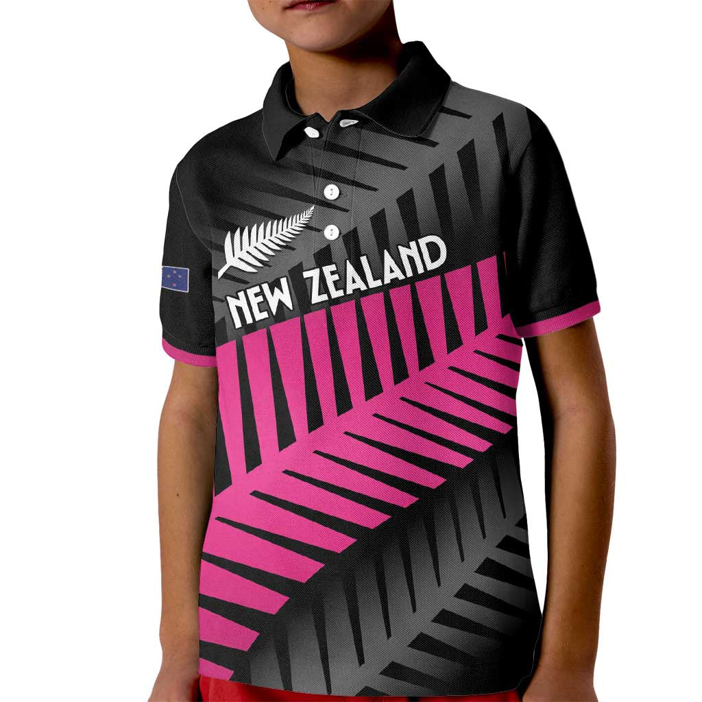 New Zealand Silver Fern Rugby Custom Kid Polo Shirt 2025 All Black Go Champions - Aussie Hoodie