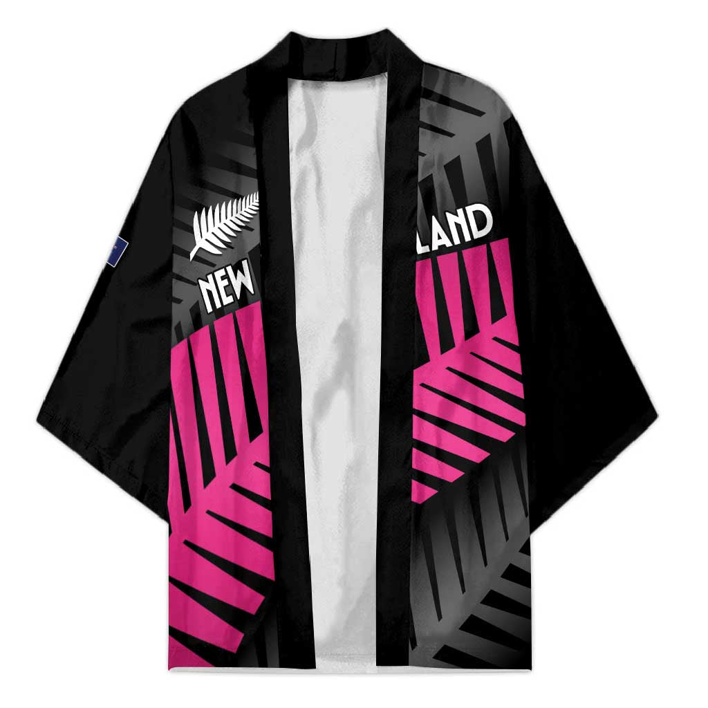 New Zealand Silver Fern Rugby Custom Kimono 2025 All Black Go Champions - Aussie Hoodie