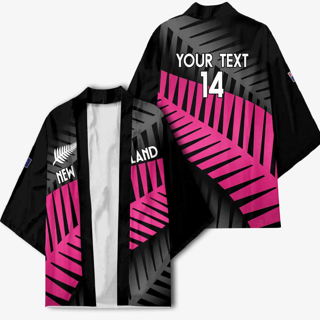 New Zealand Silver Fern Rugby Custom Kimono 2025 All Black Go Champions - Aussie Hoodie