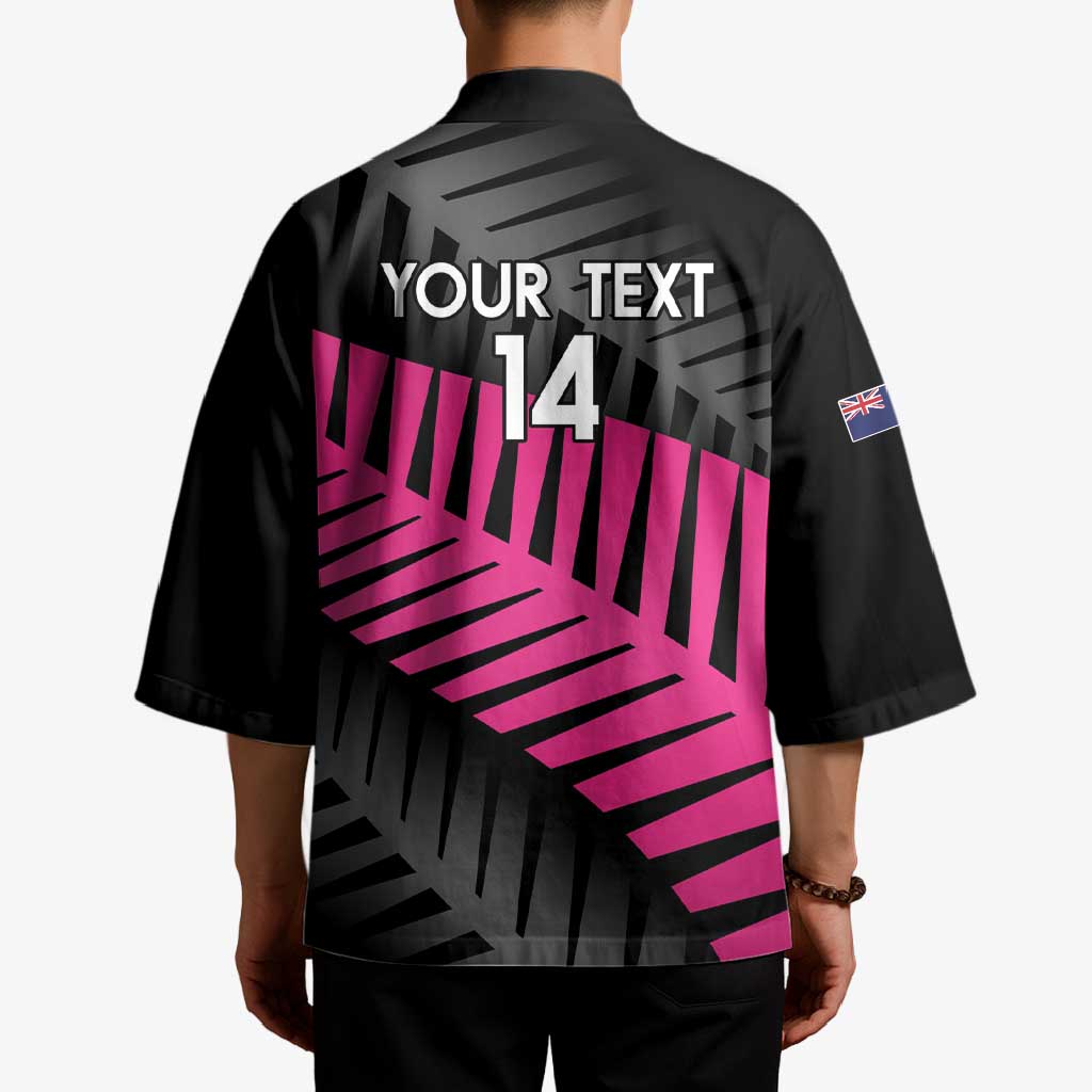 New Zealand Silver Fern Rugby Custom Kimono 2025 All Black Go Champions - Aussie Hoodie