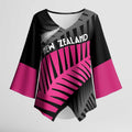 New Zealand Silver Fern Rugby Custom Kimono Sleeve Blouse 2025 All Black Go Champions - Aussie Hoodie