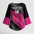 New Zealand Silver Fern Rugby Custom Kimono Sleeve Blouse 2025 All Black Go Champions - Aussie Hoodie