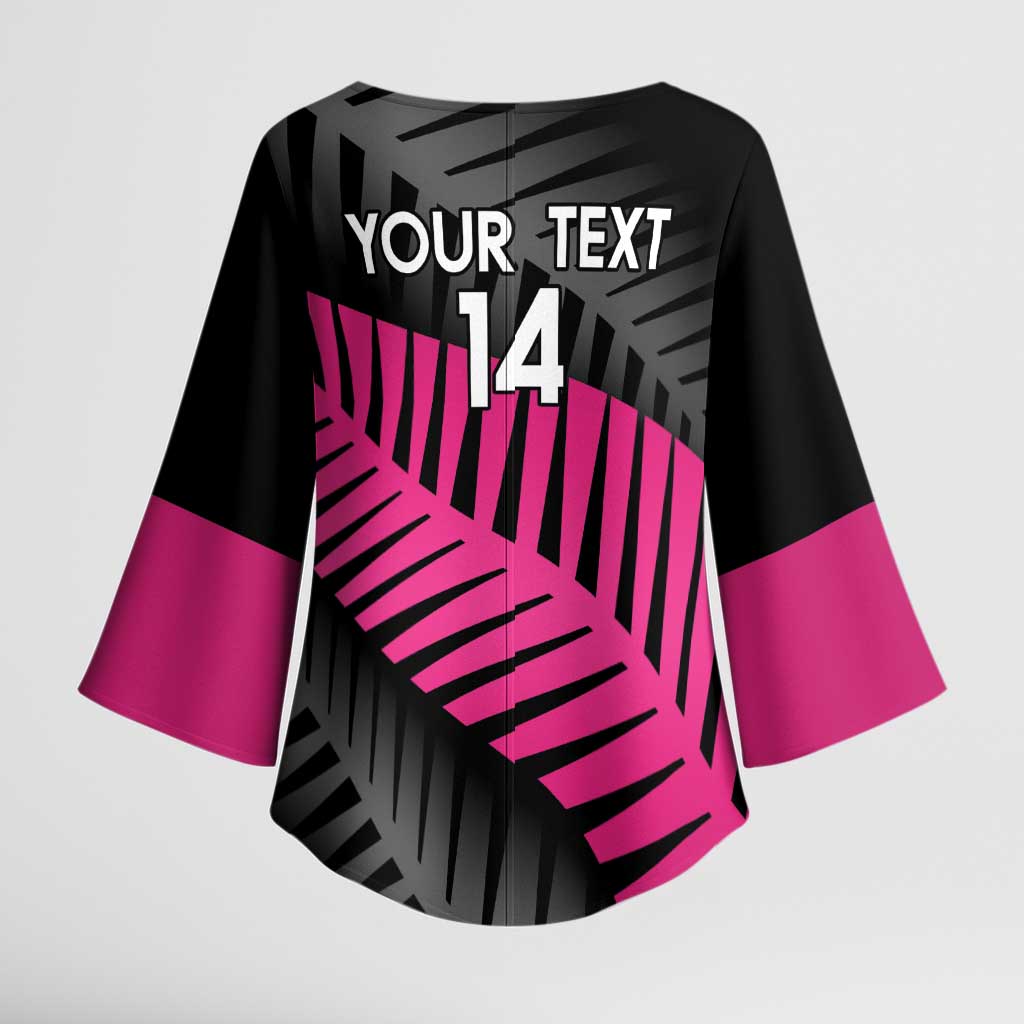 New Zealand Silver Fern Rugby Custom Kimono Sleeve Blouse 2025 All Black Go Champions - Aussie Hoodie