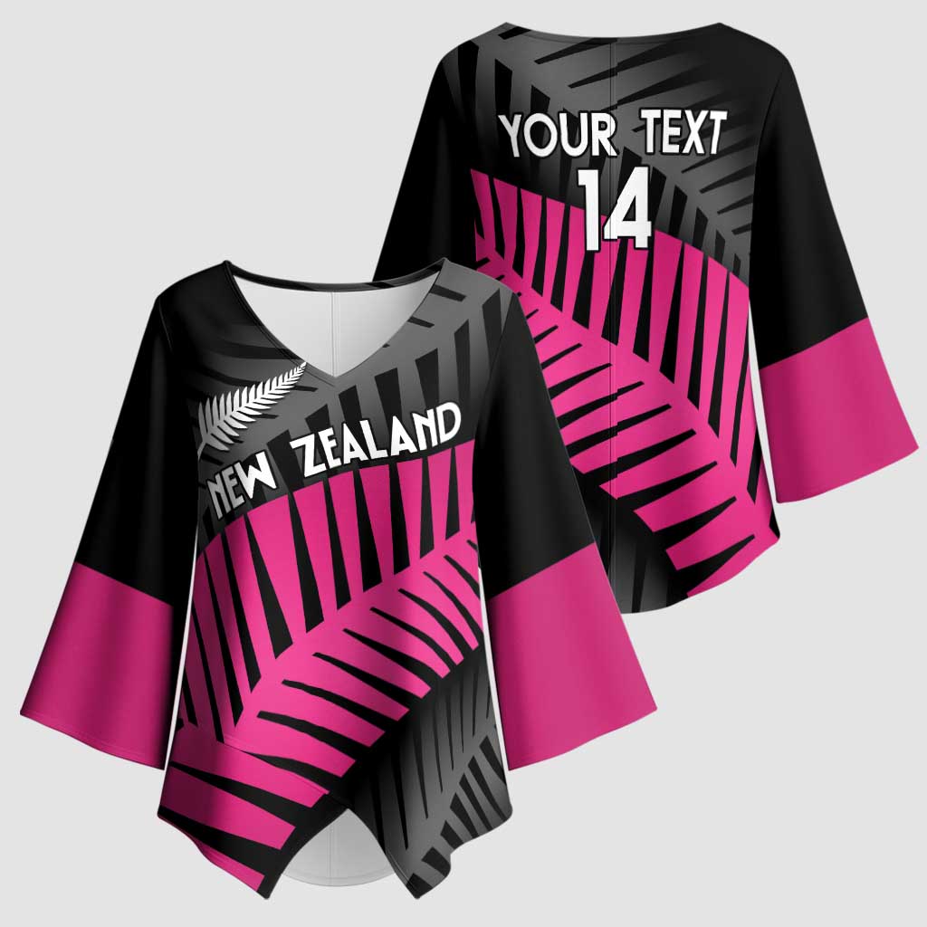 New Zealand Silver Fern Rugby Custom Kimono Sleeve Blouse 2025 All Black Go Champions - Aussie Hoodie