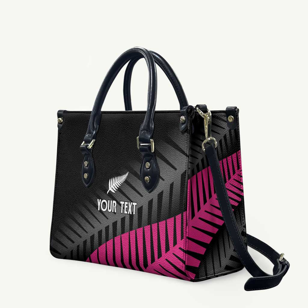 New Zealand Silver Fern Rugby Custom Leather Bag 2025 All Black Go Champions - Aussie Hoodie
