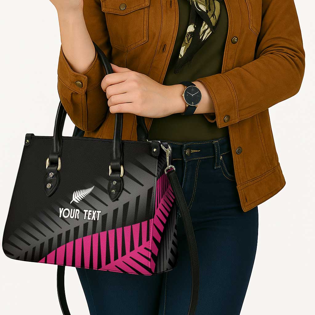 New Zealand Silver Fern Rugby Custom Leather Bag 2025 All Black Go Champions - Aussie Hoodie