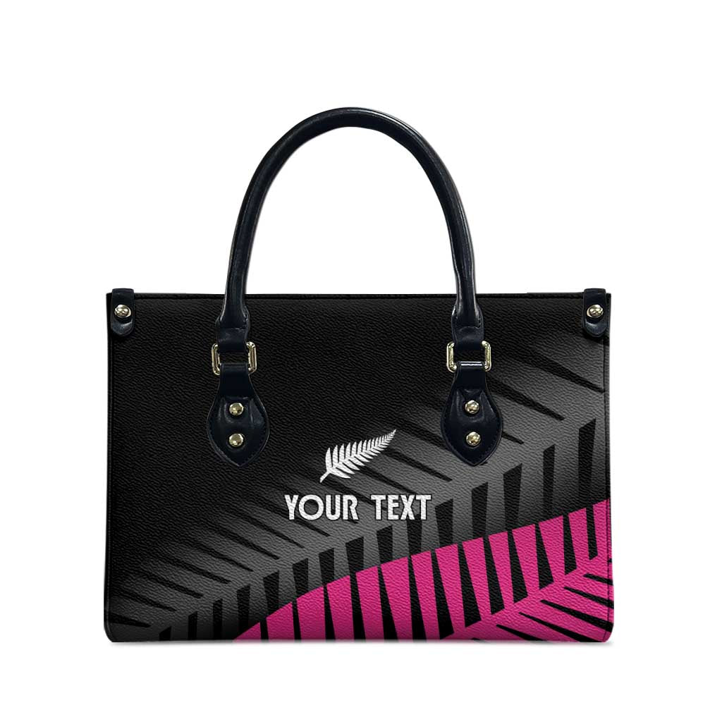 New Zealand Silver Fern Rugby Custom Leather Bag 2025 All Black Go Champions - Aussie Hoodie