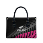New Zealand Silver Fern Rugby Custom Leather Bag 2025 All Black Go Champions - Aussie Hoodie