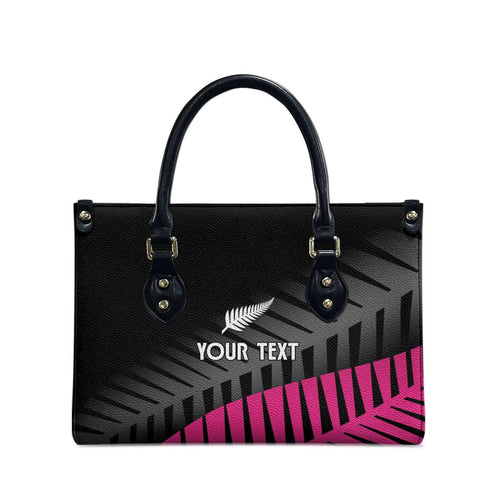 New Zealand Silver Fern Rugby Custom Leather Bag 2025 All Black Go Champions - Aussie Hoodie
