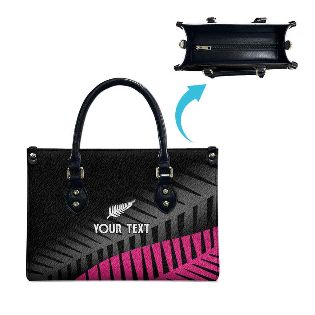 New Zealand Silver Fern Rugby Custom Leather Bag 2025 All Black Go Champions - Aussie Hoodie