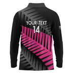 New Zealand Silver Fern Rugby Custom Long Sleeve Polo Shirt 2025 All Black Go Champions - Aussie Hoodie