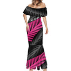 New Zealand Silver Fern Rugby Custom Mermaid Dress 2025 All Black Go Champions - Aussie Hoodie