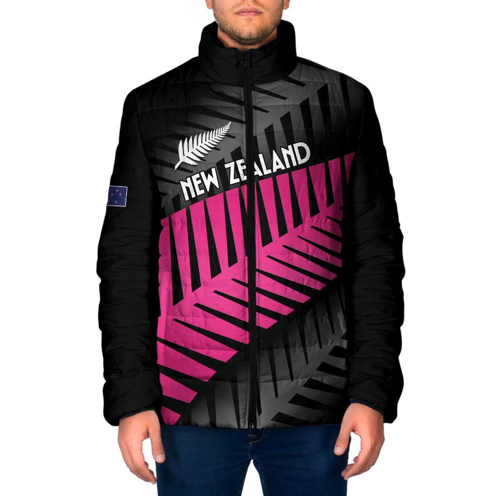 New Zealand Silver Fern Rugby Custom Padded Jacket 2025 All Black Go Champions - Aussie Hoodie